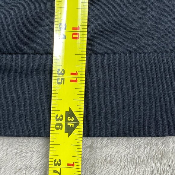 Brunello Cucinelli Pockets Hoodie Dress Womens Large Black Long Sleeve Italian - Picture 11 of 16